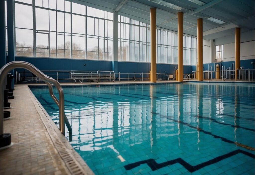 a public swimming pool