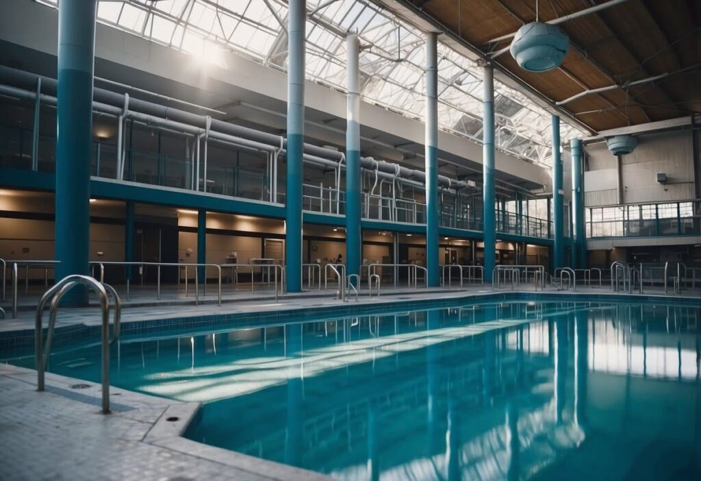 a public swimming pool
