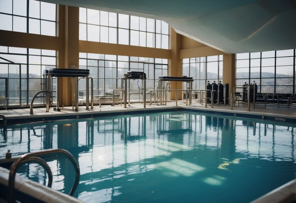 a public swimming pool